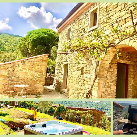 Bio Agriturismo Alba Etrusca Di Cortona - Organic Farmhouse- Appartamento Lavanda-Appartamento Rosmarino - Vasca Idromassaggio Esterna Poggioni Buitenkant foto